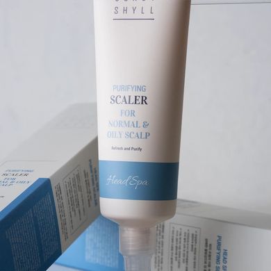 Очищувальний пілінг для жирної шкіри голови Curly Shyll Purifying Scaler for Normal and Oily Scalps 120 мл - основне фото