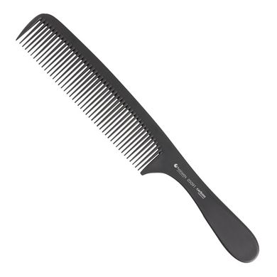 Чёрная карбоновая гипоаллергенная расчёска Hairway Haircomb Carbon Advanced 05091 185 мм - основное фото