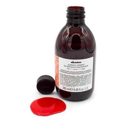 Червоний відтінковий шампунь для посилення кольору Davines Alchemic Shampoo For Maintaining Red Hair 280 мл - основне фото