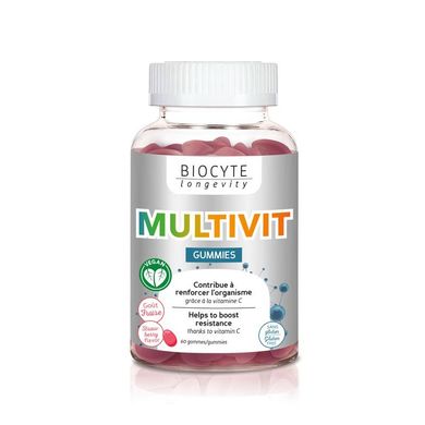 Харчова добавка Biocyte Multivit Gummies 60 шт - основне фото