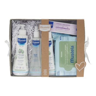 Сірий набір для дитини Mustela Canastilla De Bebe Gris - основне фото
