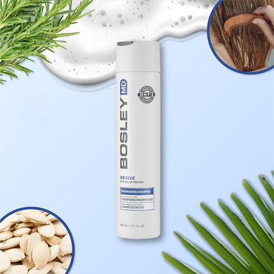 Ущільнюючий догляд для тонкого нефарбованого волосся BosleyMD BOS Revive Non Color-Treated Hair Thickening Treatment 100 мл - основне фото