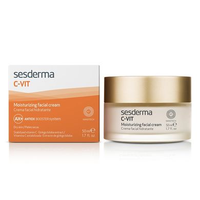 Увлажняющий крем для лица с витамином C Sesderma C-Vit Moisturizing Face Cream 50 мл - основное фото