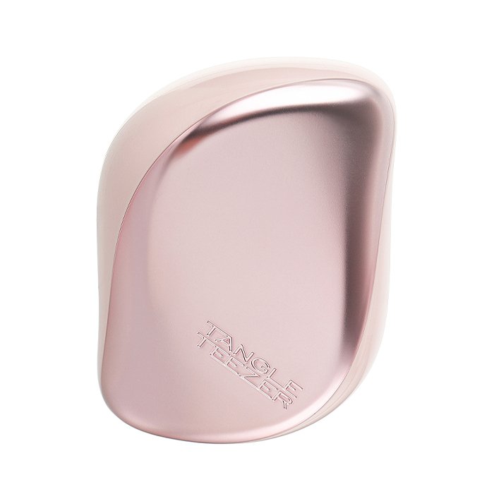Расчёска с крышкой Tangle Teezer Compact Styler Pink Matte Chrome - основное фото