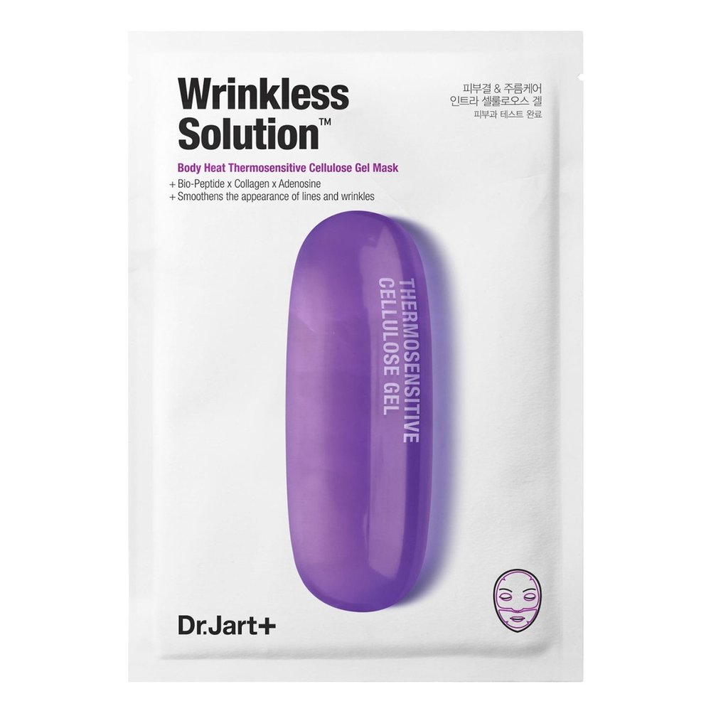 Омолаживающая маска с пептидами и гиалуроновой кислотой Dr. Jart+ Dermask Intra Jet Wrinkless Solution - основное фото