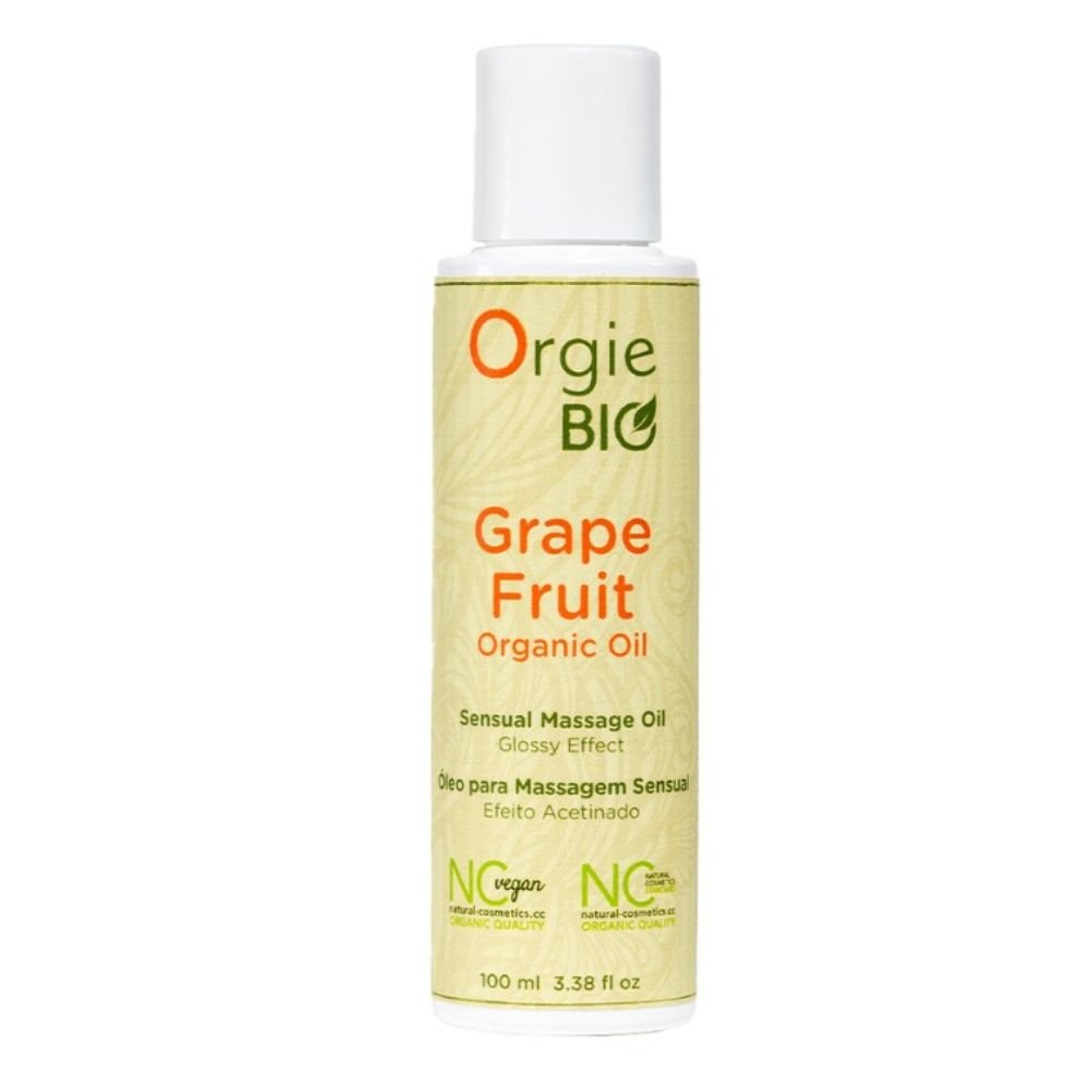 Органическое массажное масло с ароматом грейпфрута Orgie Bio Grapefruit Organic Oil 100 мл - основное фото