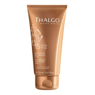 Антивозрастной солнцезащитный крем для тела THALGO Age Defence Sun Lotion SPF 15 150 мл - основное фото