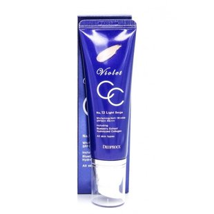 CC крем DEOPROCE Violet CC Cream SPF 49 PA++ (#13) 50 г - основное фото