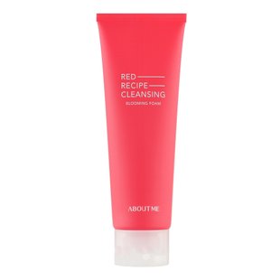 Очищающая пенка для умывания ABOUT ME Red Recipe Cleansing Blooming Foam 120 мл - основное фото