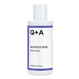 Тонер для лица с гликолевой кислотой Q+A Glycolic Acid Daily Toner 100 мл - основное фото