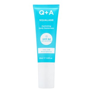 Увлажняющий солнцезащитный крем для лица Q+A Squalane Hydrating Daily Sunscreen SPF 50 50 мл - основное фото