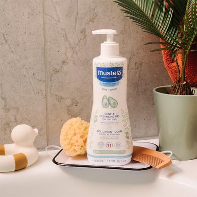 Дитячий очищувальний гель Mustela Gel Limpiador Suave con Aguacate 500 мл - основне фото