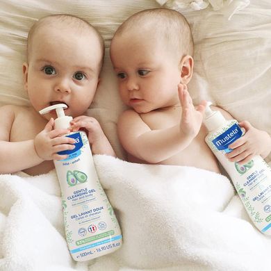 Дитячий очищувальний гель Mustela Gel Limpiador Suave con Aguacate 500 мл - основне фото