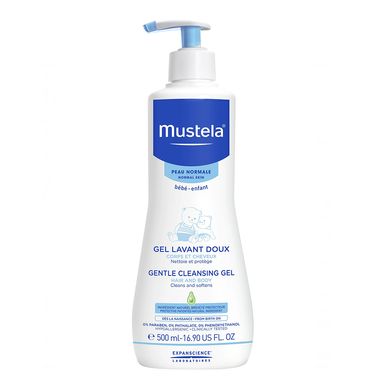 Дитячий очищувальний гель Mustela Gel Limpiador Suave con Aguacate 500 мл - основне фото