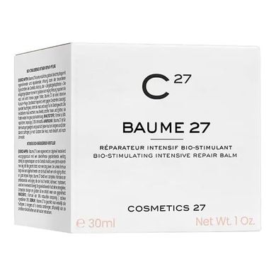 Интенсивный восстанавливающий био-бальзам COSMETICS 27 BAUME 27 Bio-Stimulating Intensive Repair Balm 30 мл - основное фото