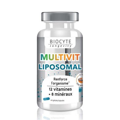 Харчова добавка Biocyte Multivit Liposomal 60 шт - основне фото