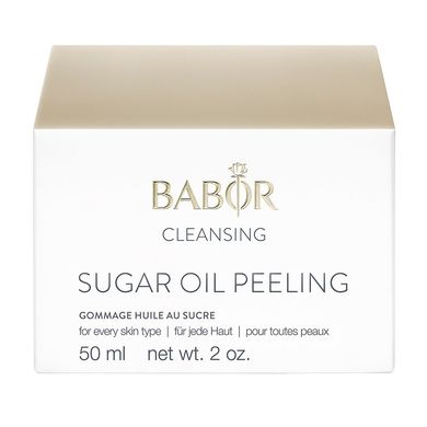 Цукровий пілінг Babor Cleansing Sugar Oil Peeling 50 мл - основне фото