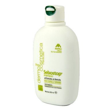 Шампунь для жирного волосся Mastelli Sebostop® Shampoo for Greasy Hair 200 мл - основне фото