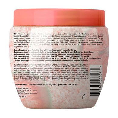 Скраб для тіла «Рожева помело-Гімалайська сіль» HEMPZ Tahitian Vanilla & Ginger Herbal Body Scrub 155 г - основне фото
