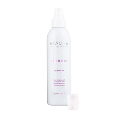 Зволожувальний та заспокійливий активний лосьйон Atache Soft Derm Aqua Defense Calming Facial Toner 200 мл - основне фото