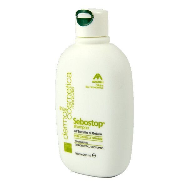 Шампунь для жирных волос Mastelli Sebostop® Shampoo for Greasy Hair 200 мл - основное фото