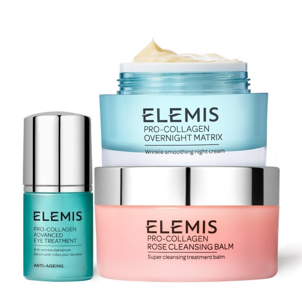 Набор для ночного восстановления кожи Elemis Kit: Pro-collagen Beauty Sleep Trio - основное фото