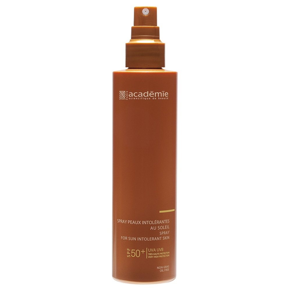 Солнцезащитный спрей для чувствительной кожи SPF 50+ Academie Bronzecran Spray for Sun Intolerant Skin SPF 50+ 150 мл - основное фото