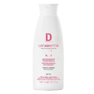 Очищувальний засіб для обличчя та тіла Dermophisiologique Lenaderma Physiological Detergent 400 мл - основне фото