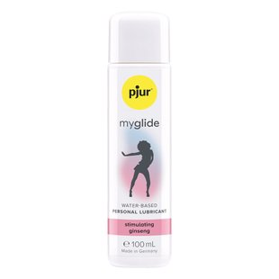 Разогревающий лубрикант для женщин Pjur Myglide Water-based Lubricant Stimulating Ginseng 100 мл - основное фото