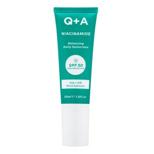 Балансирующий солнцезащитный крем для лица Q+A Niacinamide Balancing Daily Sunscreen SPF 50 50 мл - основное фото