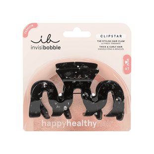 Чёрная заколка для волос Invisibobble CLIPSTAR Clawdia - основное фото