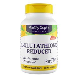 Глутатіон Healthy Origins Setria L-Glutathione Reduced 500 mg 60 шт - основне фото