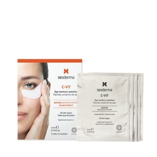 Патчи для зоны вокруг глаз Sesderma C-Vit Eye Contour Patches 10 шт - основное фото