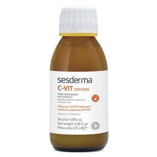 Питна добавка для імунітету з вітаміном C Sesderma C-Vit Antiox Deference Drinkable 120 мл - основне фото