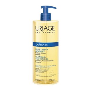 Успокаивающее очищающее масло Uriage Xemose Cleansing Soothing Oil 500 мл - основное фото