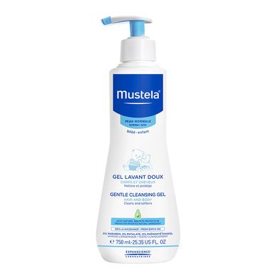 Дитячий очищувальний гель Mustela Gel Limpiador Suave con Aguacate 750 мл - основне фото