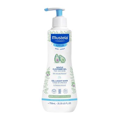 Детский очищающий гель Mustela Gel Limpiador Suave con Aguacate 750 мл - основное фото