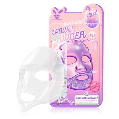 Осветляющая тканевая маска Elizavecca Power Ringer Mask Pack Fruits Deep 23 мл - основное фото