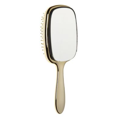 Прямоугольная щётка для волос с зеркалом золото Janeke Hairbrush With Mirror Gold AUSP230SP - основное фото