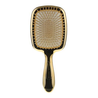 Прямоугольная щётка для волос с зеркалом золото Janeke Hairbrush With Mirror Gold AUSP230SP - основное фото