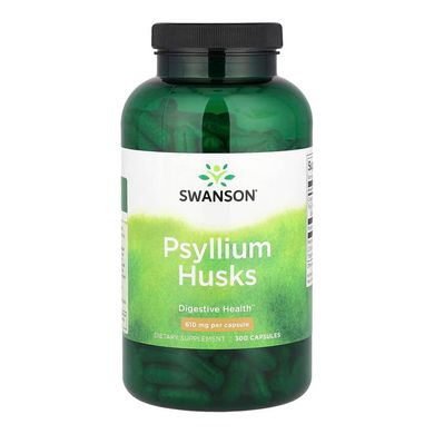 Псиліум Swanson Psyllium Husks 610 мг 300 шт - основне фото