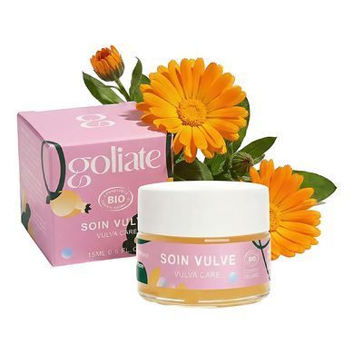 Заспокійливий бальзам для інтимних зон Goliate Soin Vulve Care 15 мл - основне фото