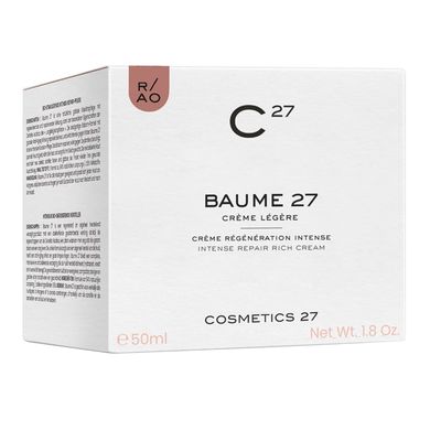 Відновлювальний біо-крем COSMETICS 27 BAUME 27 Creme Legere Intense Regenerative Soft Cream 50 мл - основне фото