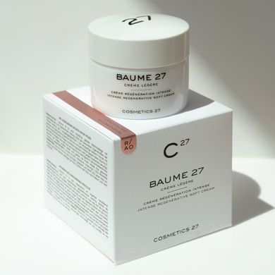 Відновлювальний біо-крем COSMETICS 27 BAUME 27 Creme Legere Intense Regenerative Soft Cream 50 мл - основне фото