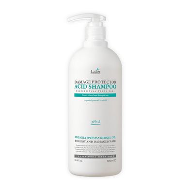 Захисний шампунь для пошкодженого волосся La`dor Damaged Protector Acid Shampoo 900 мл - основне фото