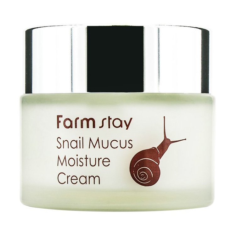 Увлажняющий крем с муцином улитки Farmstay Snail Mucus Moisture Cream 50 мл - основное фото