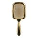 Прямоугольная щётка для волос с зеркалом золото Janeke Hairbrush With Mirror Gold AUSP230SP - дополнительное фото