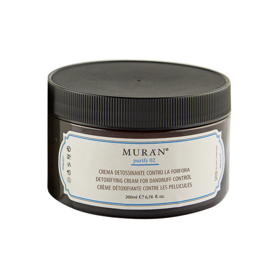 Детоксицирующая маска-крем против перхоти Muran Purify 02 Detoxifying Anti-Dandruff Cream 200 мл - основное фото