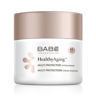 Мультизащитный дневной крем с DMAE BABE Laboratorios HealthyAging+ Multi Protector Lifting Cream SPF 30 50 мл - основное фото