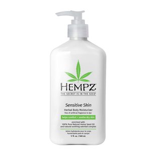 Зволожувальне молочко для чутливої шкіри HEMPZ Sensitive Skin Herbal Body Moisturizer 500 мл - основне фото